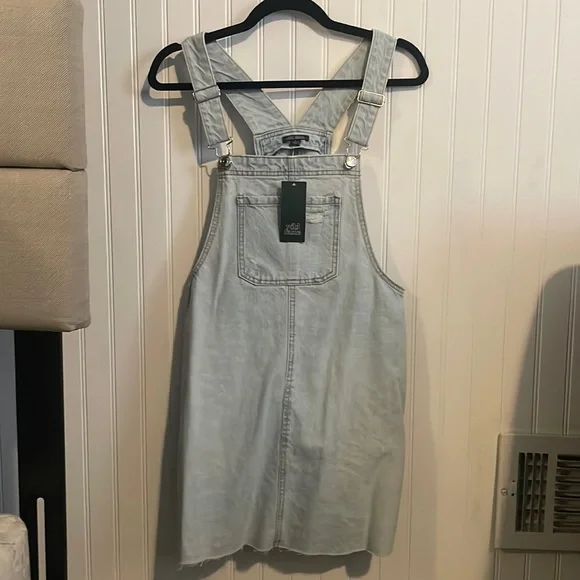 Denim Overall Dress
